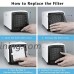SUMGOTT Air Purifier Home Air Cleaner with True HEPA Air Filter  Captures Allergens  Smoke  Odors  Mold  Dust  Germs  Pets  Smokers - B07F8QQB6W